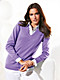 Peter Hahn - Figurschmeichelnder V-Pullover