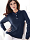 Peter Hahn - Formtreuer Polo-Pullover aus 100% Schurwolle