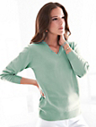 Peter Hahn - Figurschmeichelnder V-Pullover