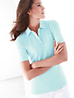 Peter Hahn - Leicht tailliertes Polo-Shirt mit 1/2-Arm
