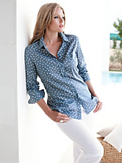 Anna Aura - Bluse mit charmantem Punkte-Dessin