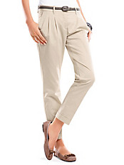 Brax Feel Good - Bundfalten-Hose mit schmaler Oberschenkel