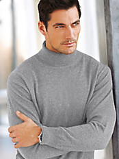 Peter Hahn - Formstabiler Rollkragen-Pullover aus 100% Kaschmir