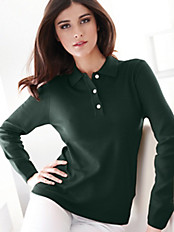 Peter Hahn - Formtreuer Polo-Pullover aus 100% Schurwolle