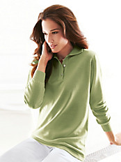 Peter Hahn - Formtreuer Polo-Pullover aus 100% Schurwolle