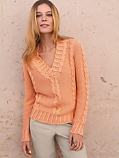 Uta Raasch - Grobstrick V-Pullover