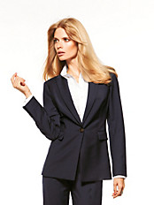 Escada - Knitterarmer Hosenanzug-Blazer