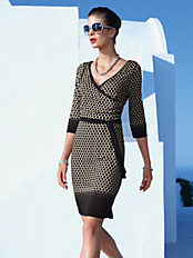 Basler - Komfortables Jersey-Kleid mit Punkte-Dessin