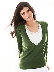 Peter Hahn - Legerer V-Pullover