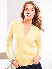 cashmere - Leicht taillierter Pullover aus reinem Kaschmir