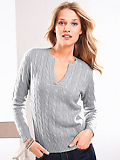 cashmere - Leicht taillierter Pullover aus reinem Kaschmir
