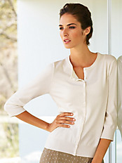 Peter Hahn - Modischer Rundhals-Cardigan