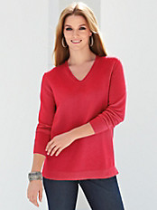 Peter Hahn Plus - V-Pullover aus 100% Kaschmir