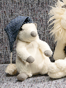 Himmelgrün - La peluche marmotte
