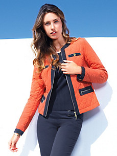 Peter Hahn - Steppjacke mit Rauten-Step