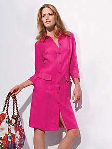 Riani - Sommerliches Kleid mit 3/4-Arm aus reinem Leinen