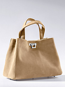 UNÜTZER - Tasche aus hochwertigem Ziegenveloursleder