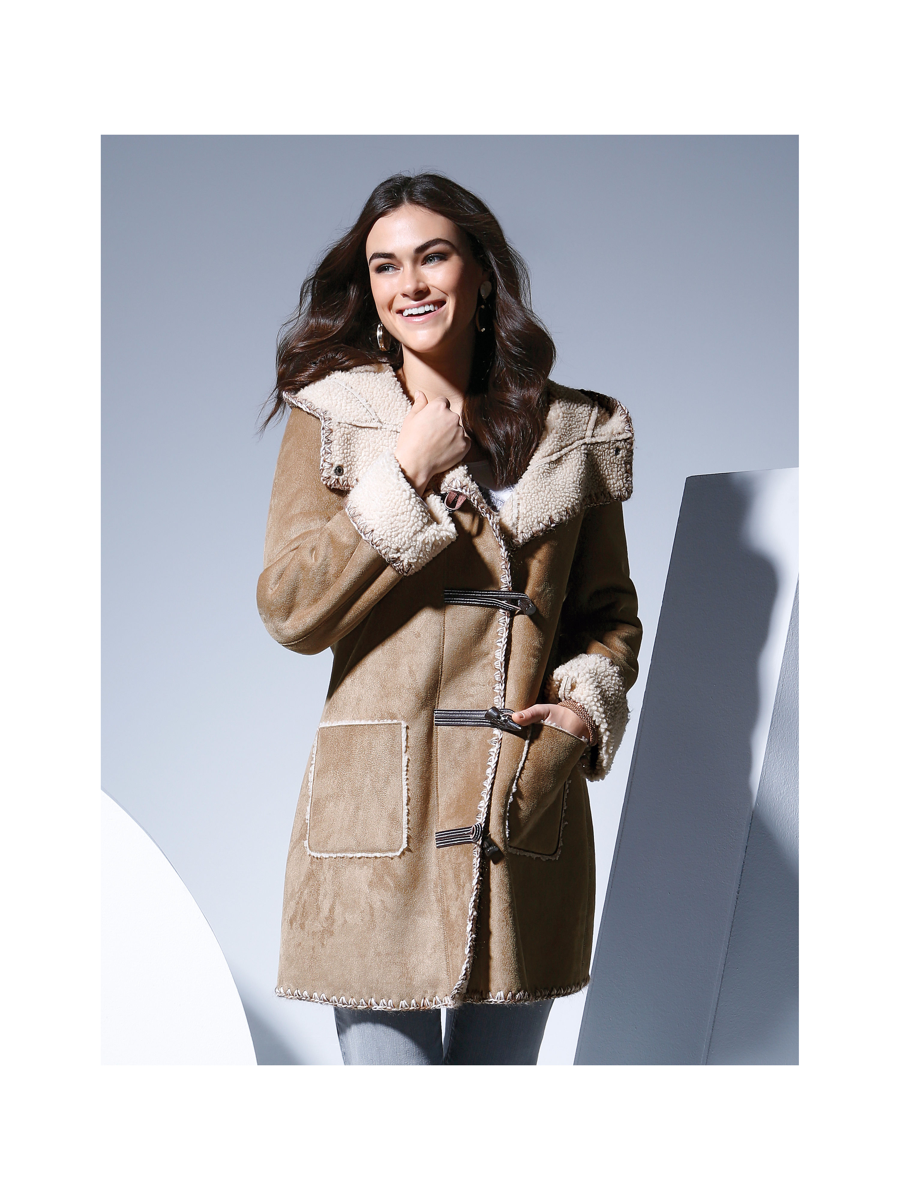 Image of Coat Anna Aura beige