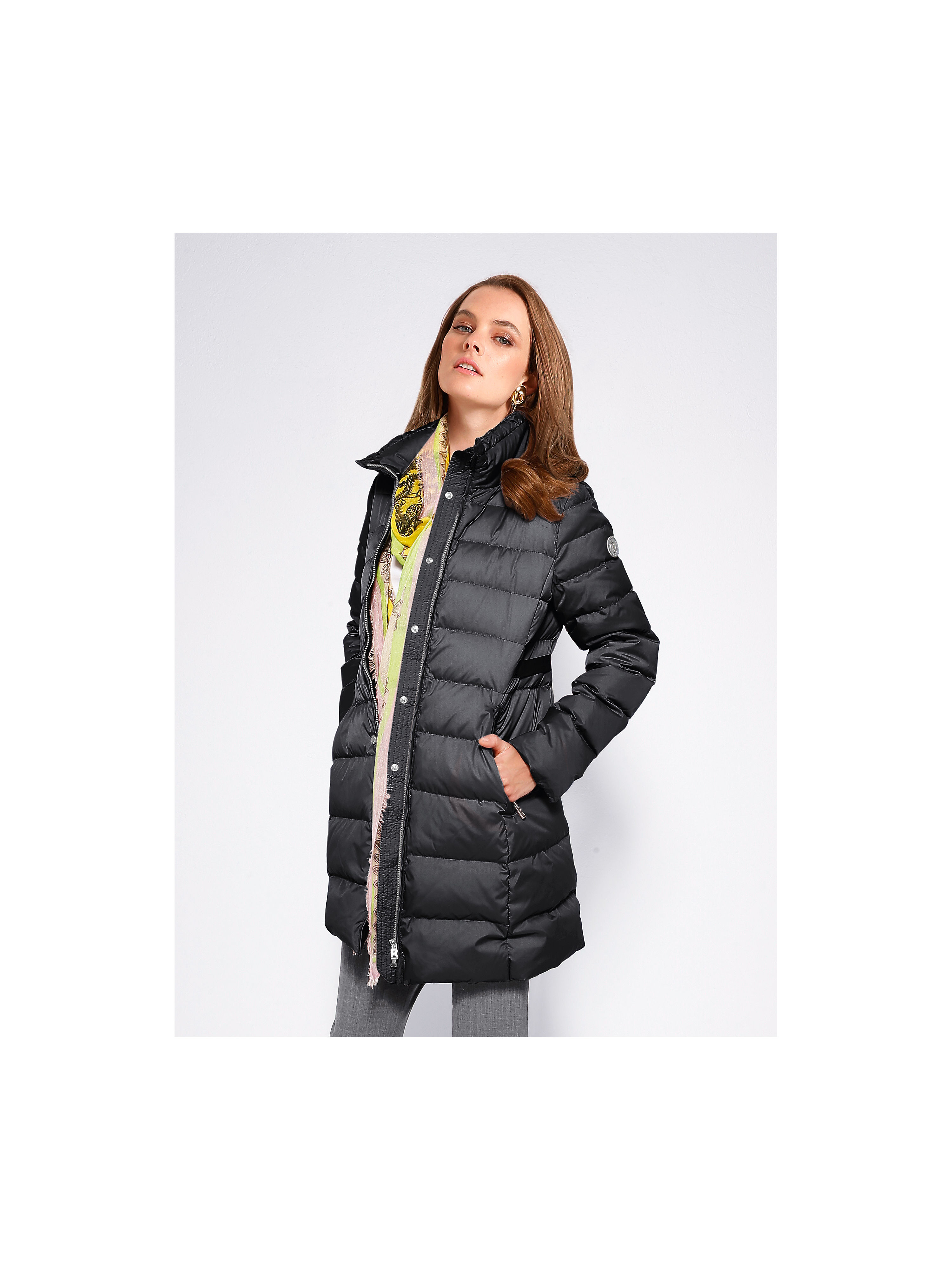 Image of Quilted down jacket Bogner black