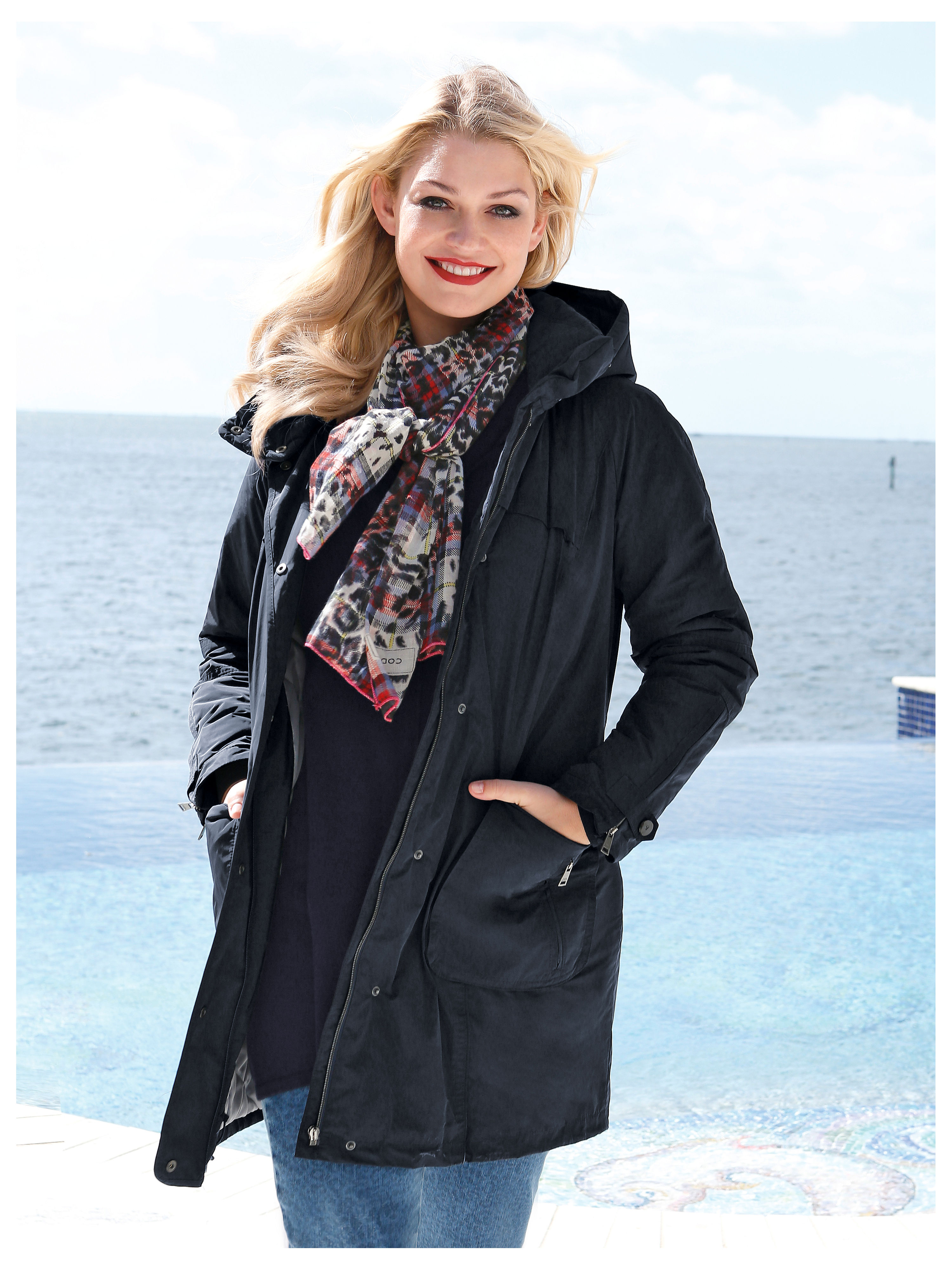 Image of Parka Fuchs & Schmitt blue size: 30