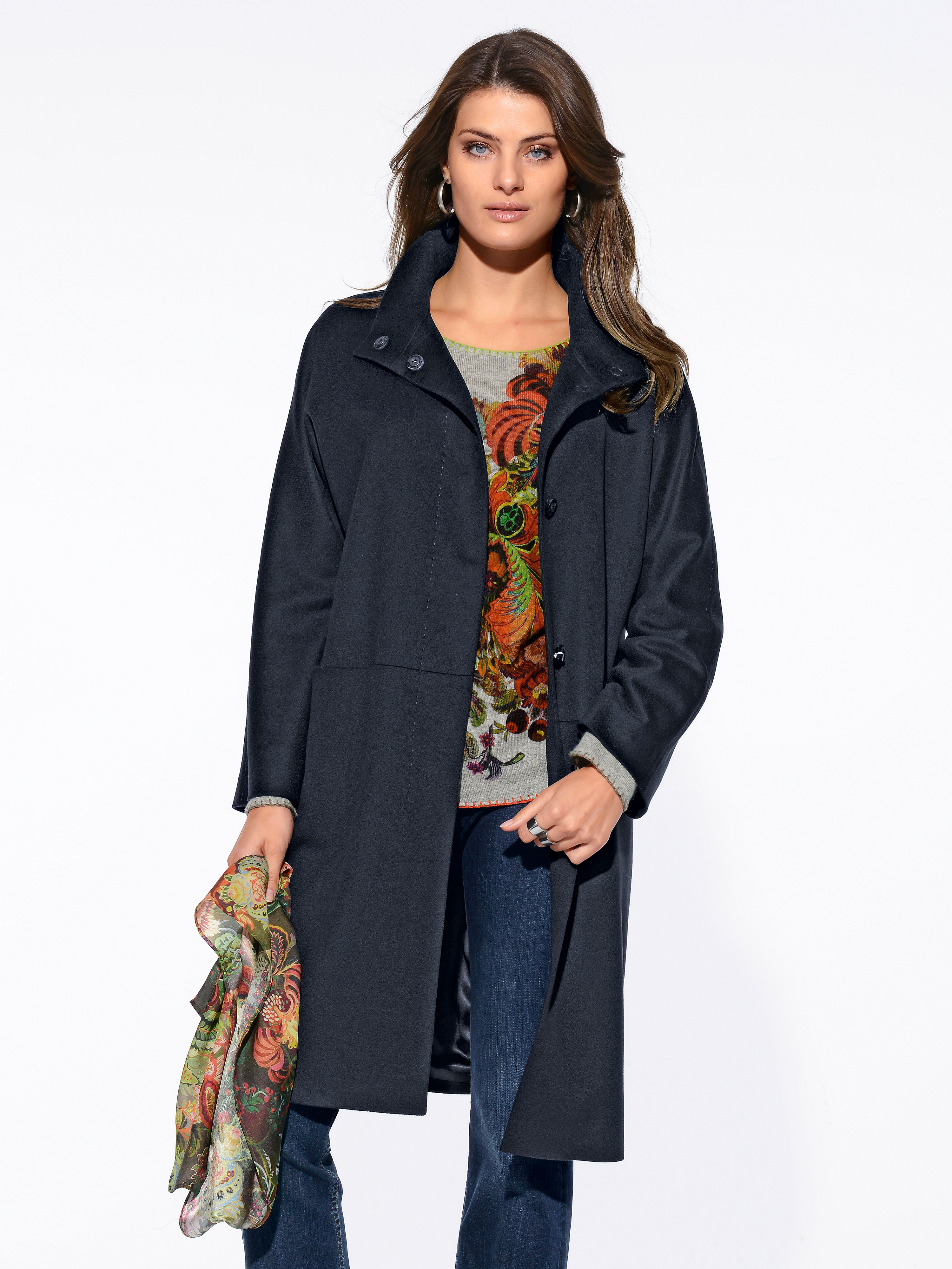 Image of Coat Schneiders Salzburg blue size: 14