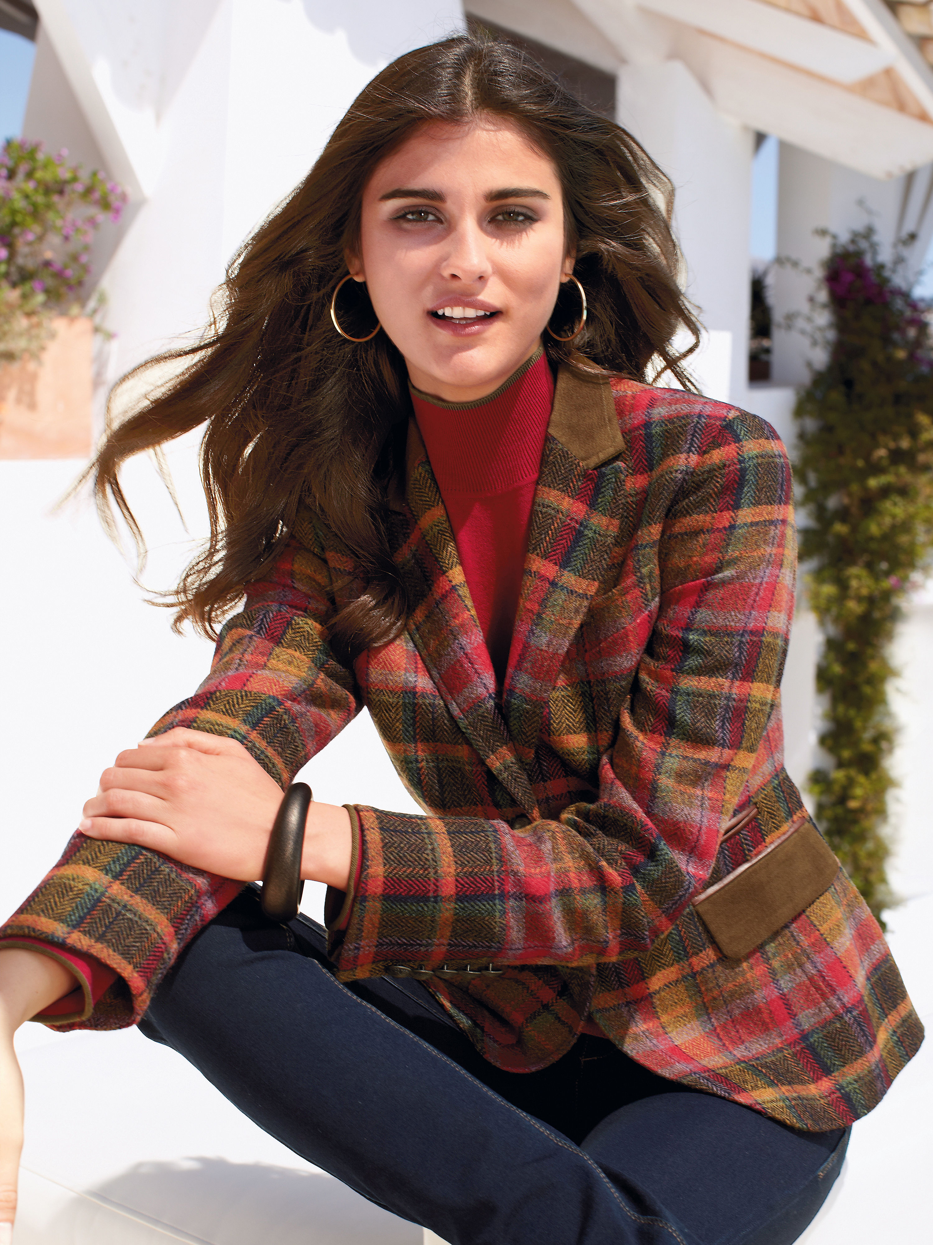 Image of Blazer Schneiders Salzburg multicoloured size: 22