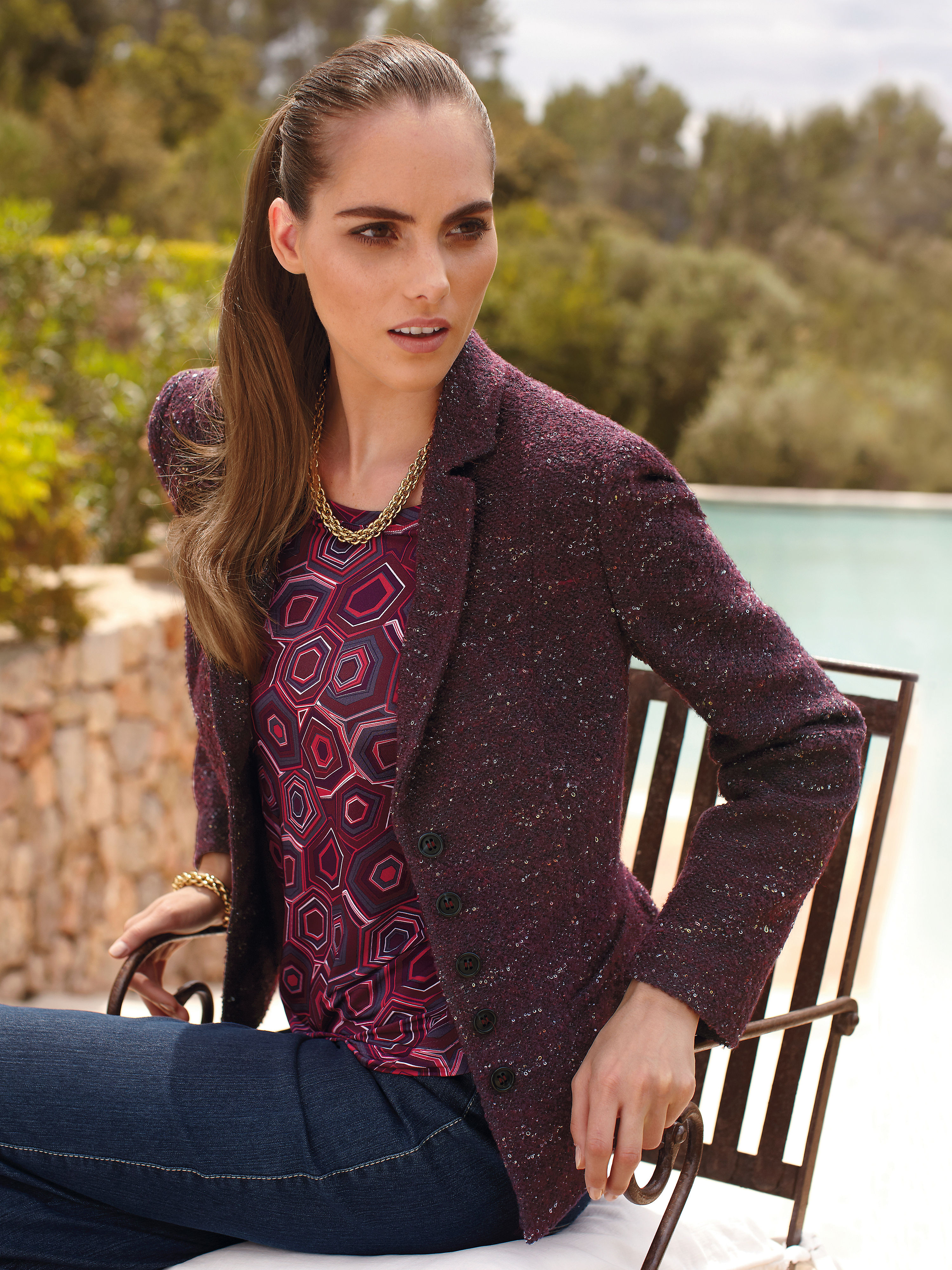 Image of Blazer Basler multicoloured size: 22