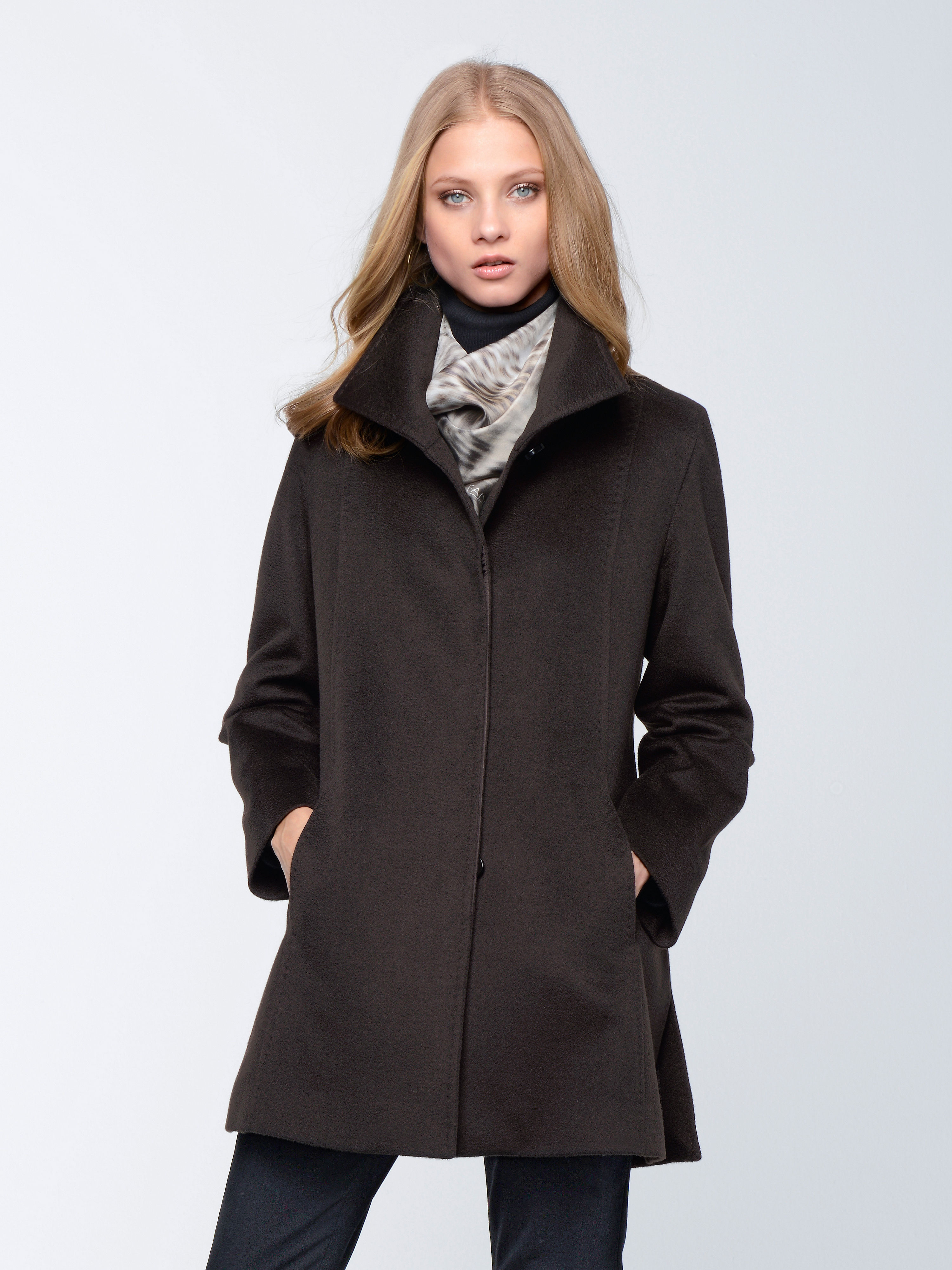 Image of Jacket in 100% new milled wool Fadenmeister Berlin blue