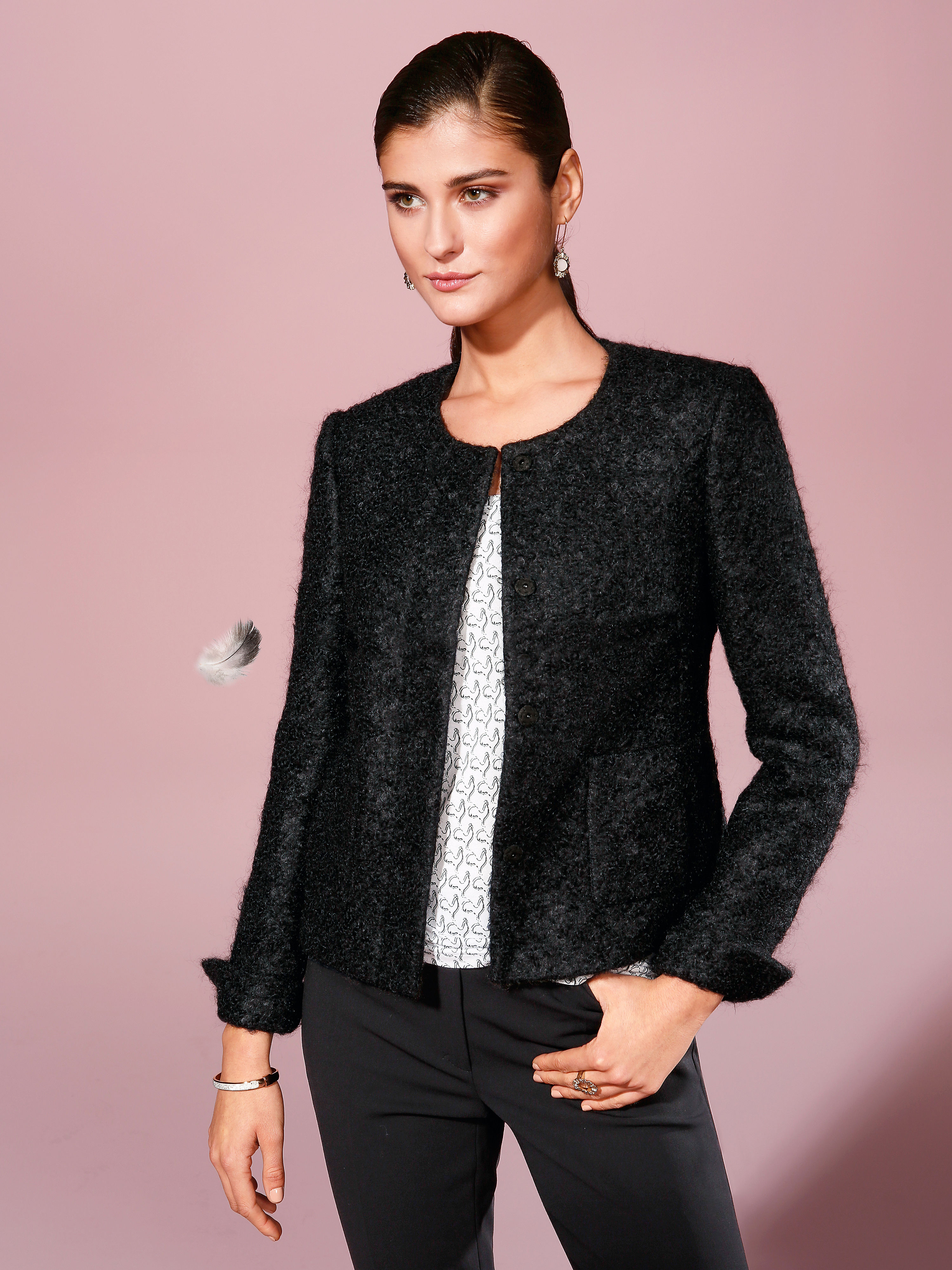 Image of Jacket Fadenmeister Berlin black size: 18