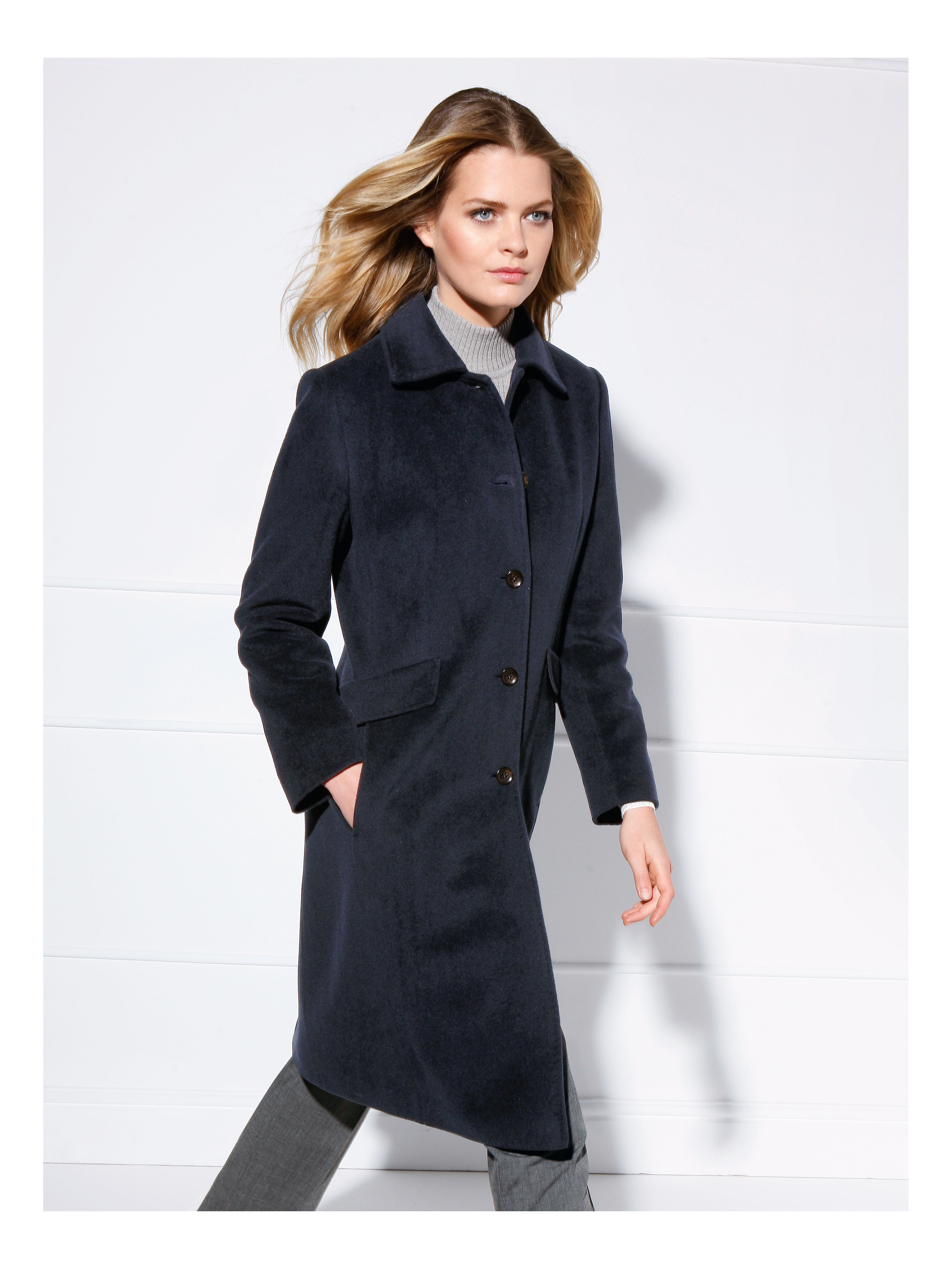 Image of Coat Basler blue