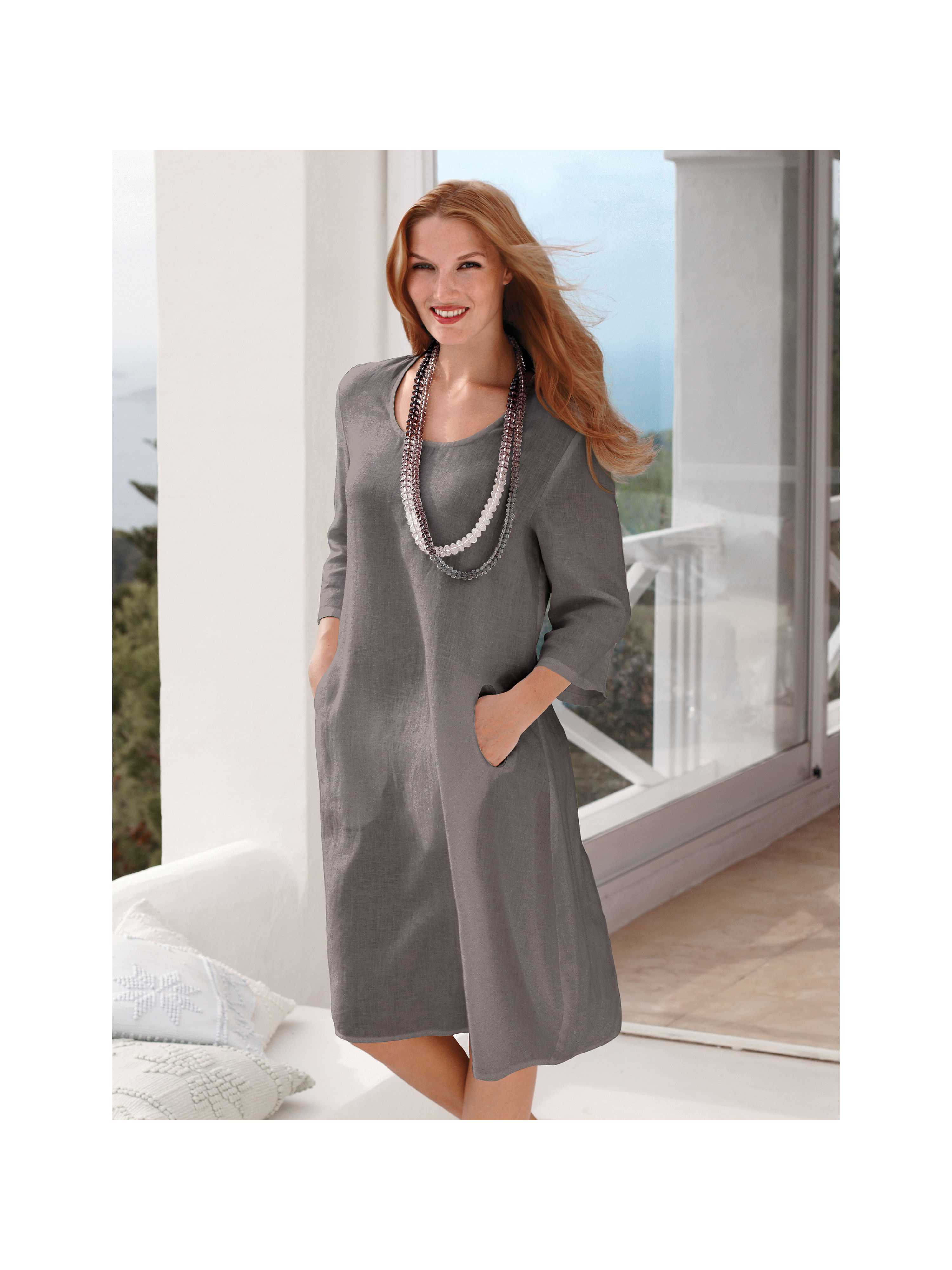 Image of Dress Anna Aura brown