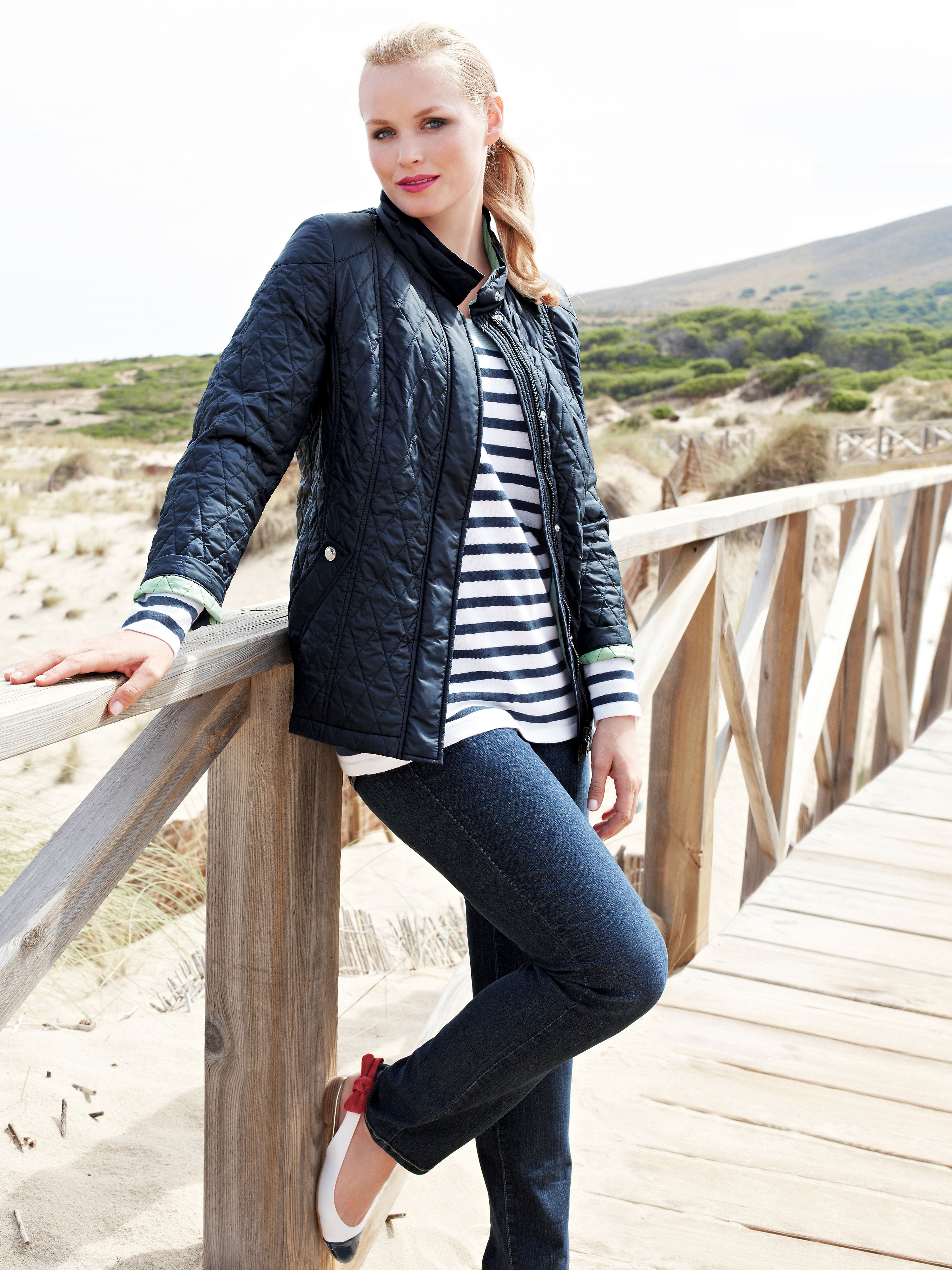 Image of Quilted jacket Fuchs & Schmitt blue size: 24