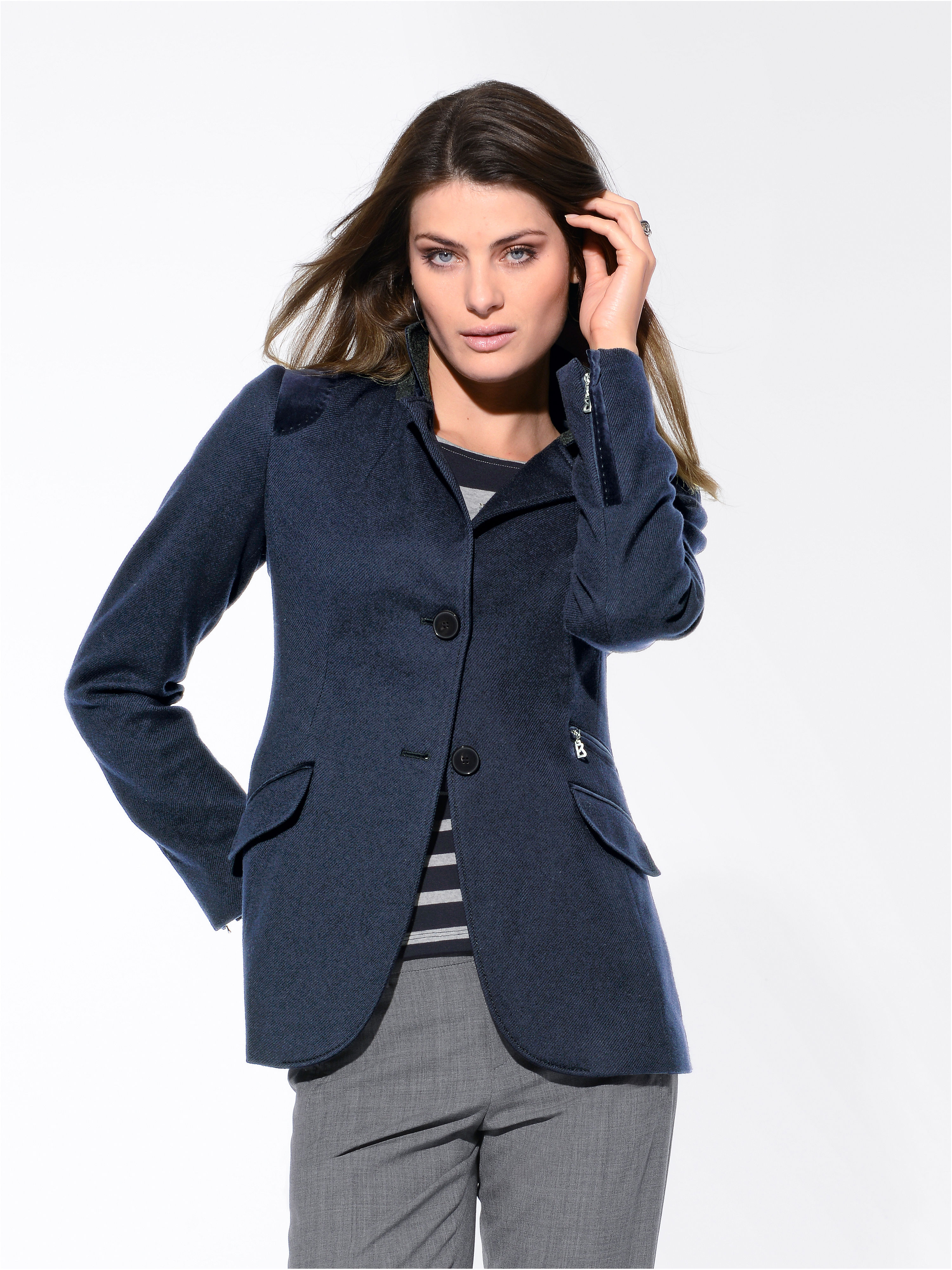 Image of Blazer Bogner blue size: 10