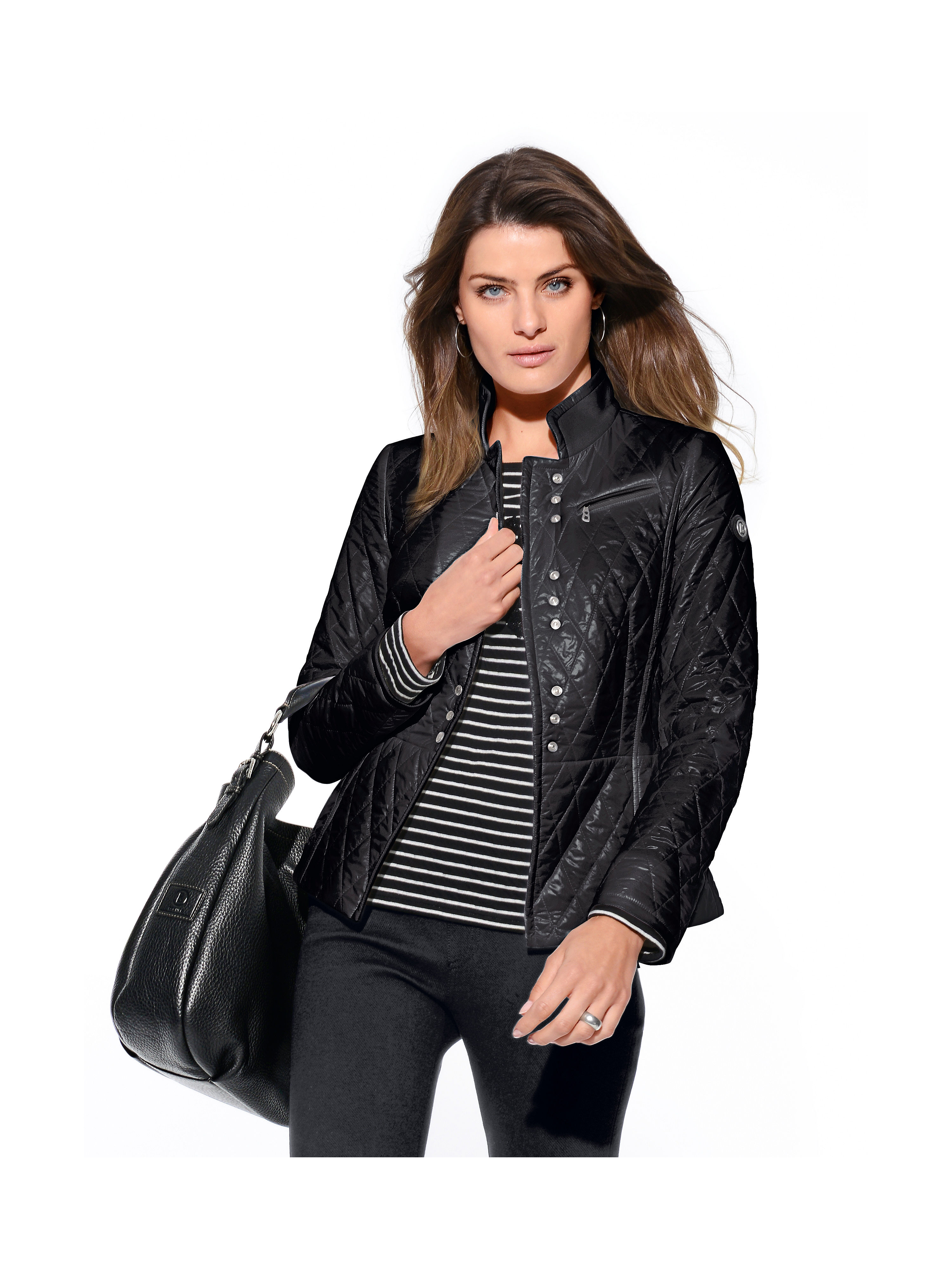Image of Lightly padded quilted jacket Bogner black