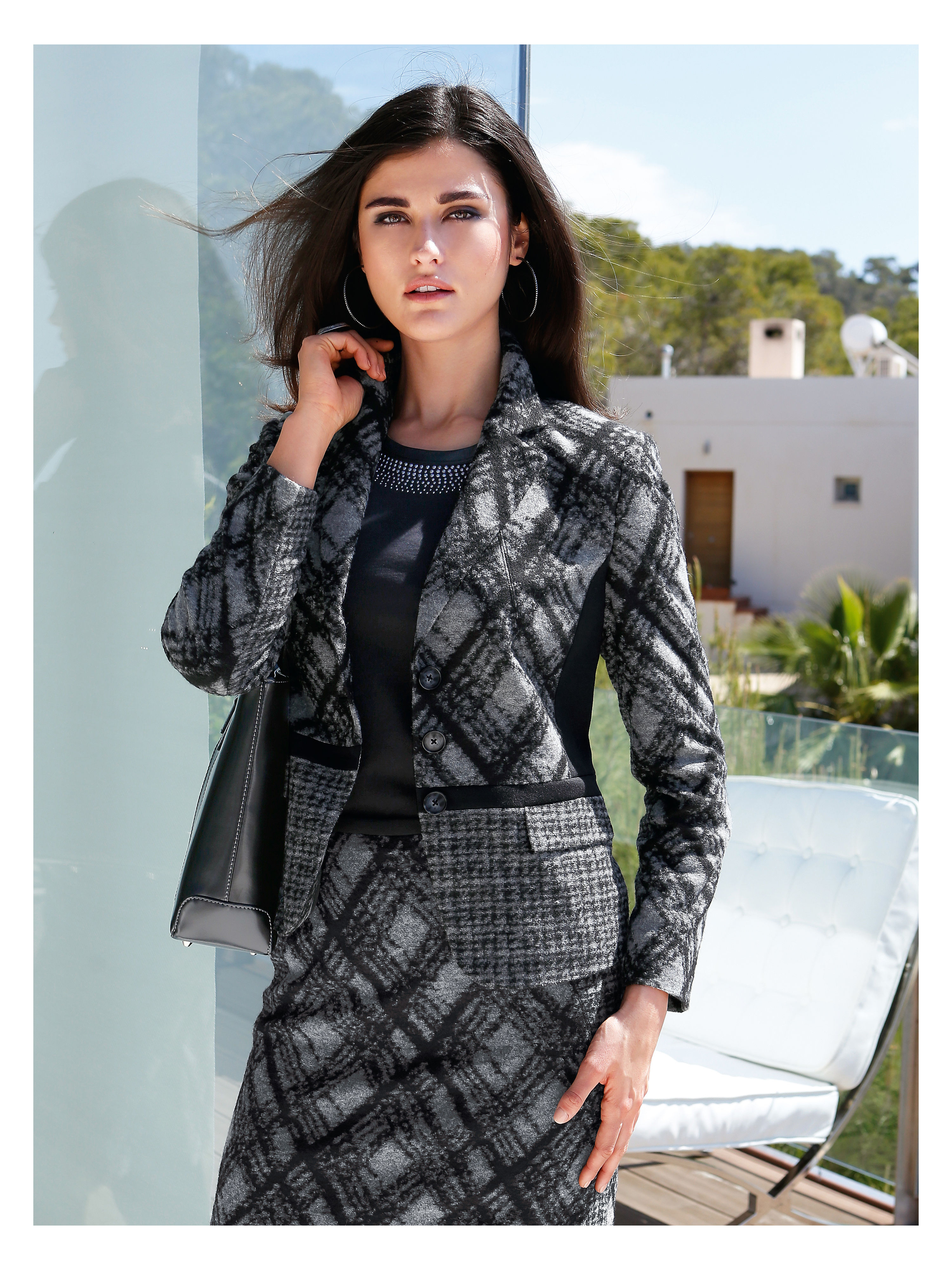 Image of Jersey blazer Betty Barclay multicoloured