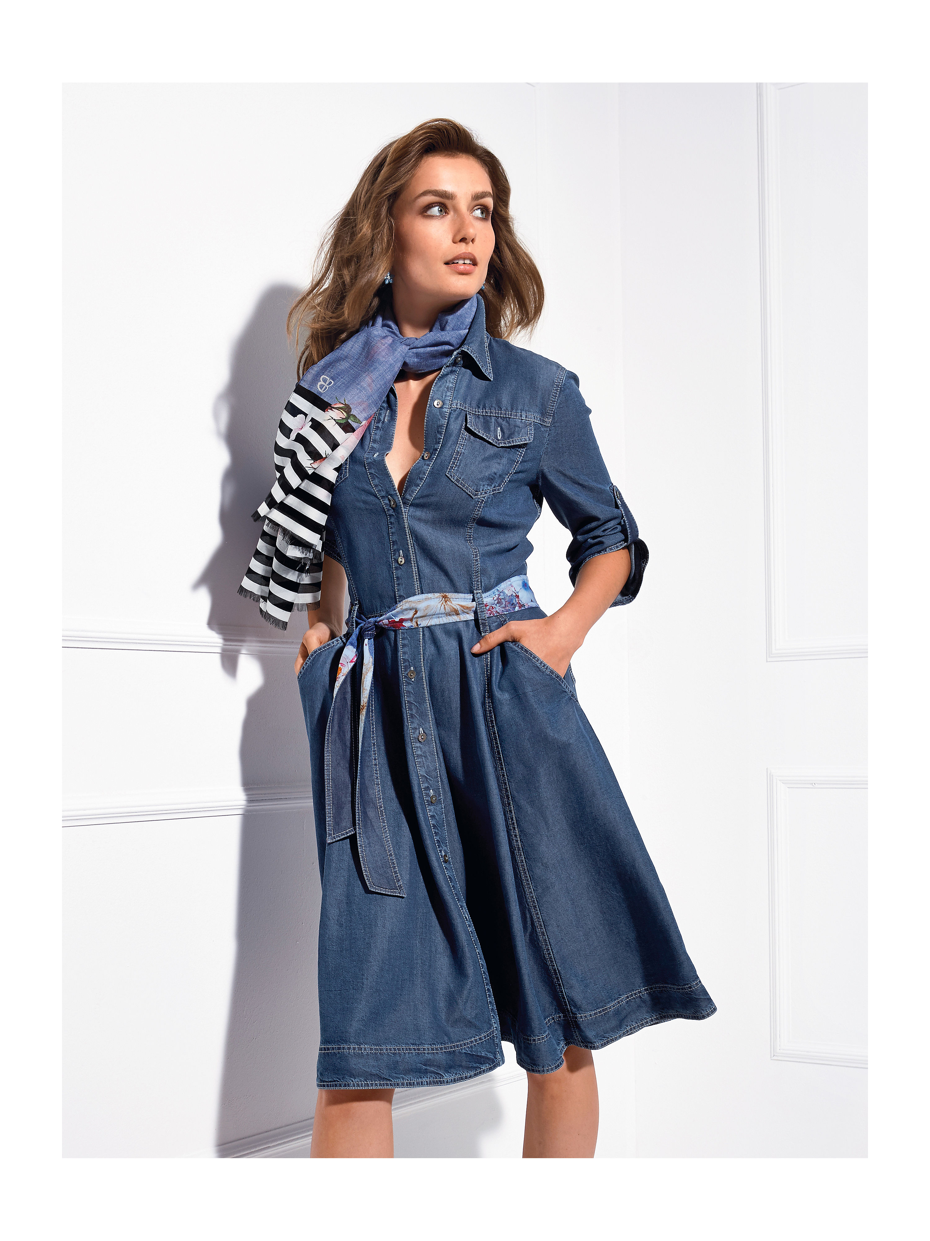 Image of Dress Basler denim size: 16