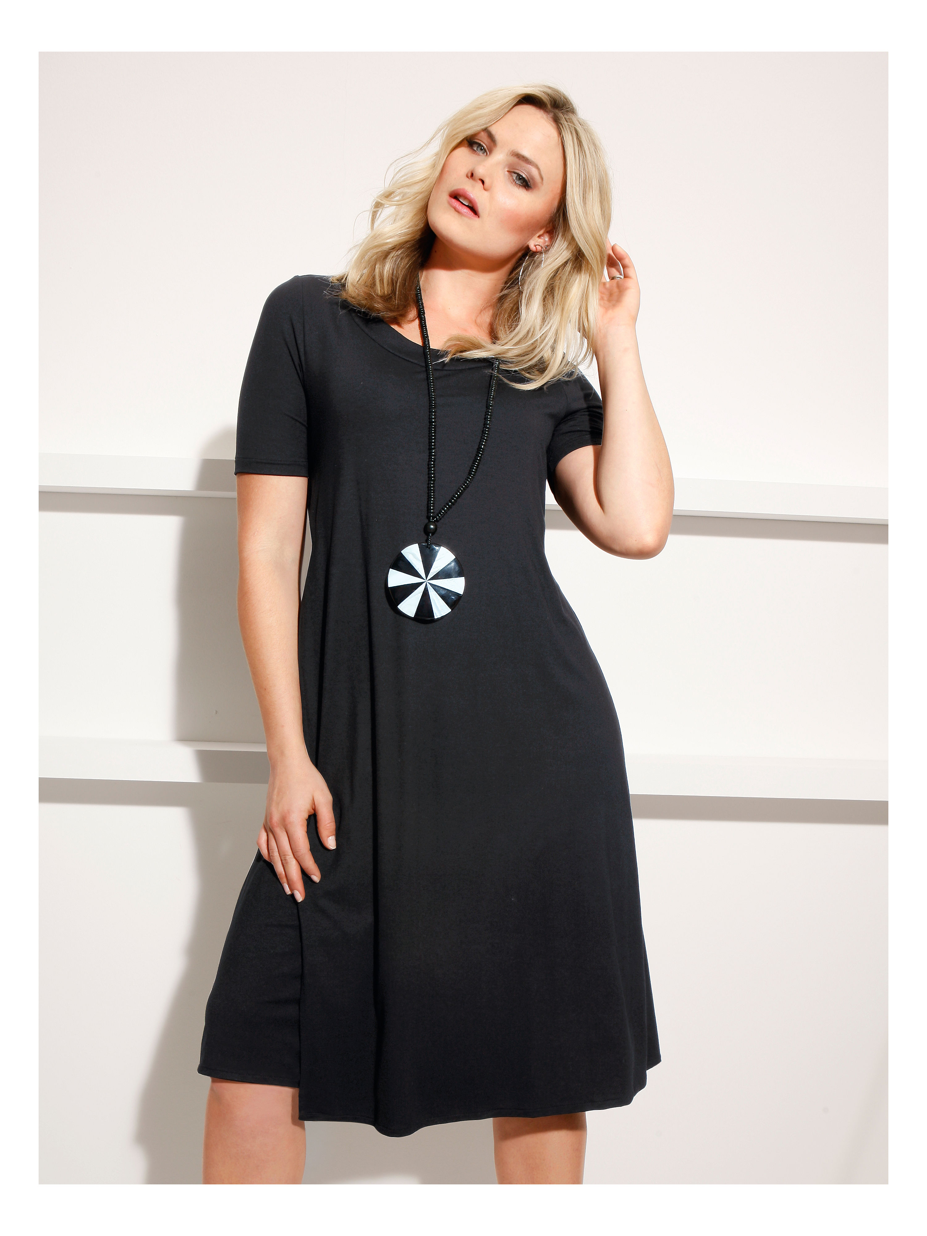 Image of Jersey dress Anna Aura black