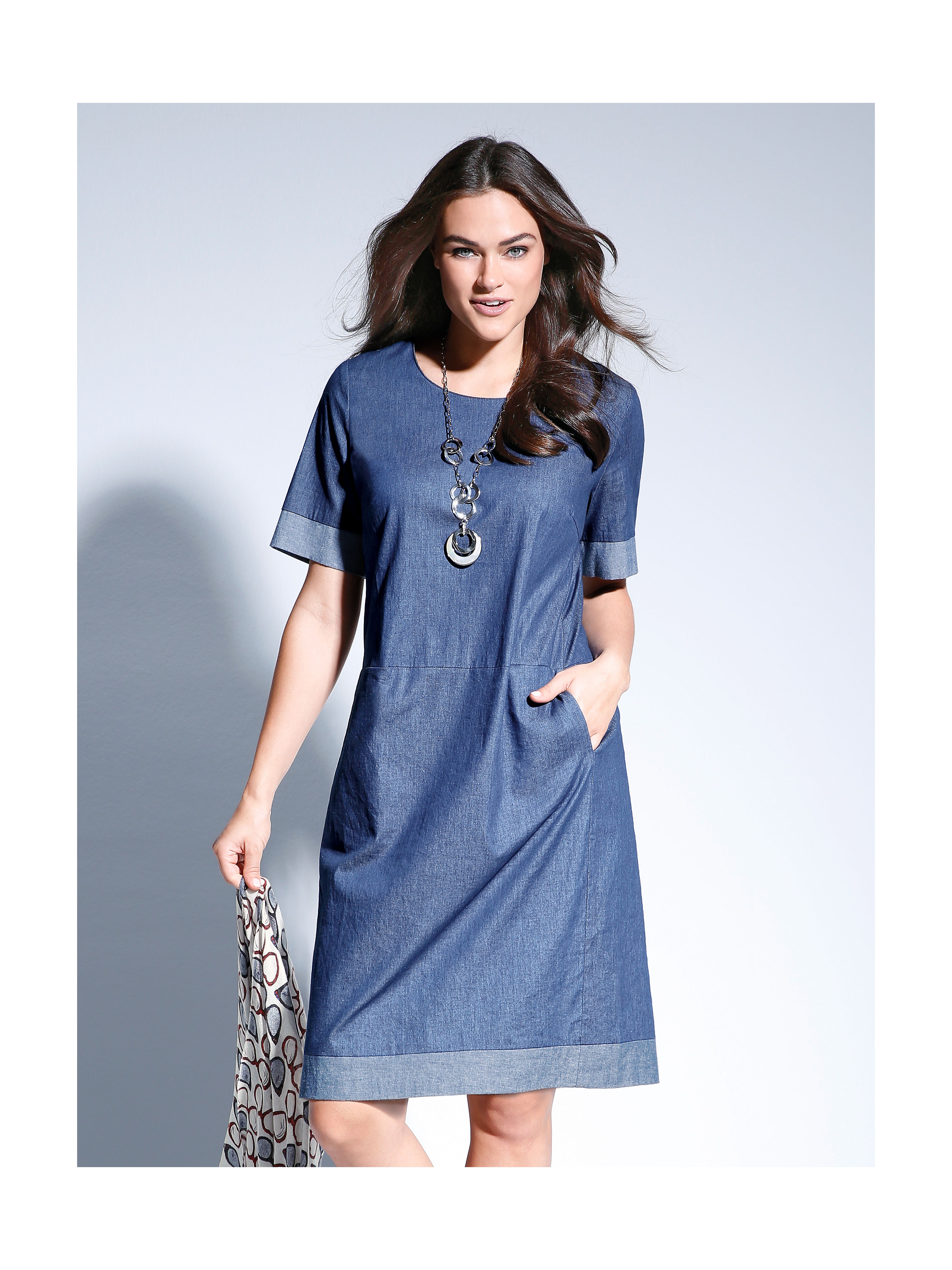 Image of Dress Anna Aura blue size: 14