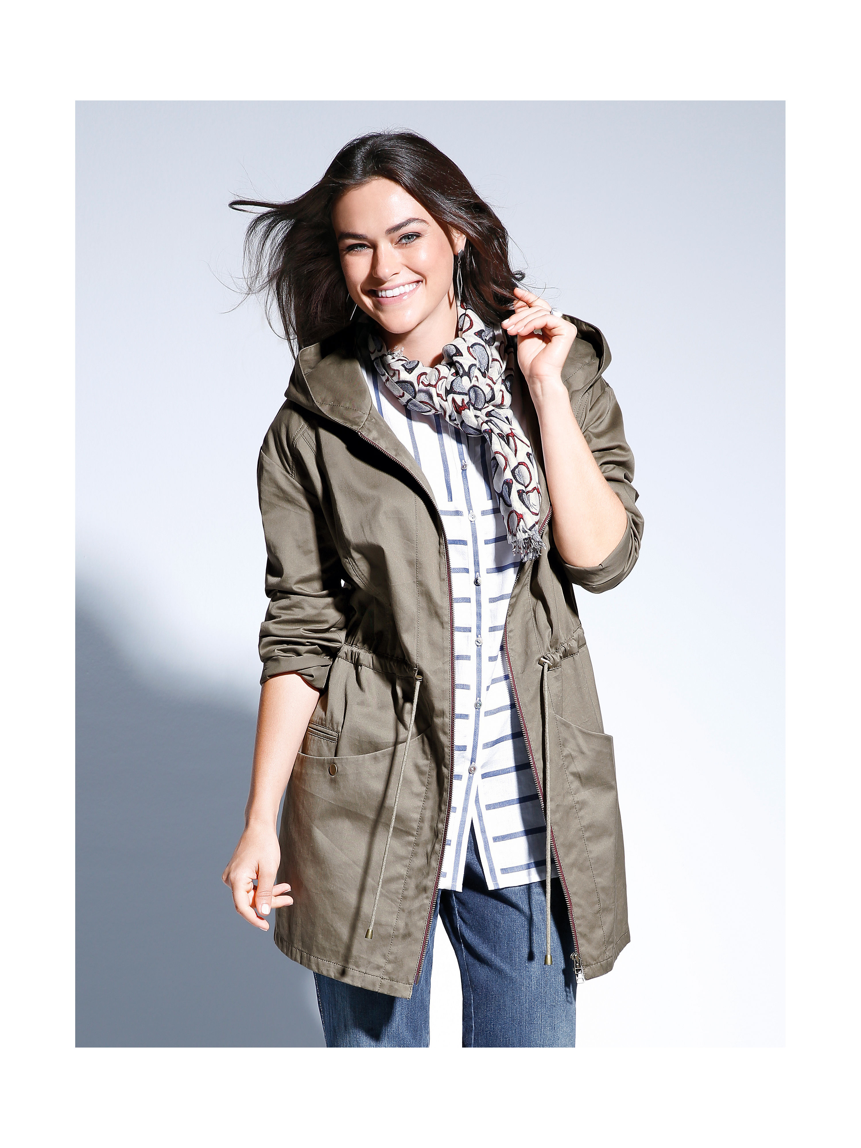 Image of Parka Anna Aura green size: 30