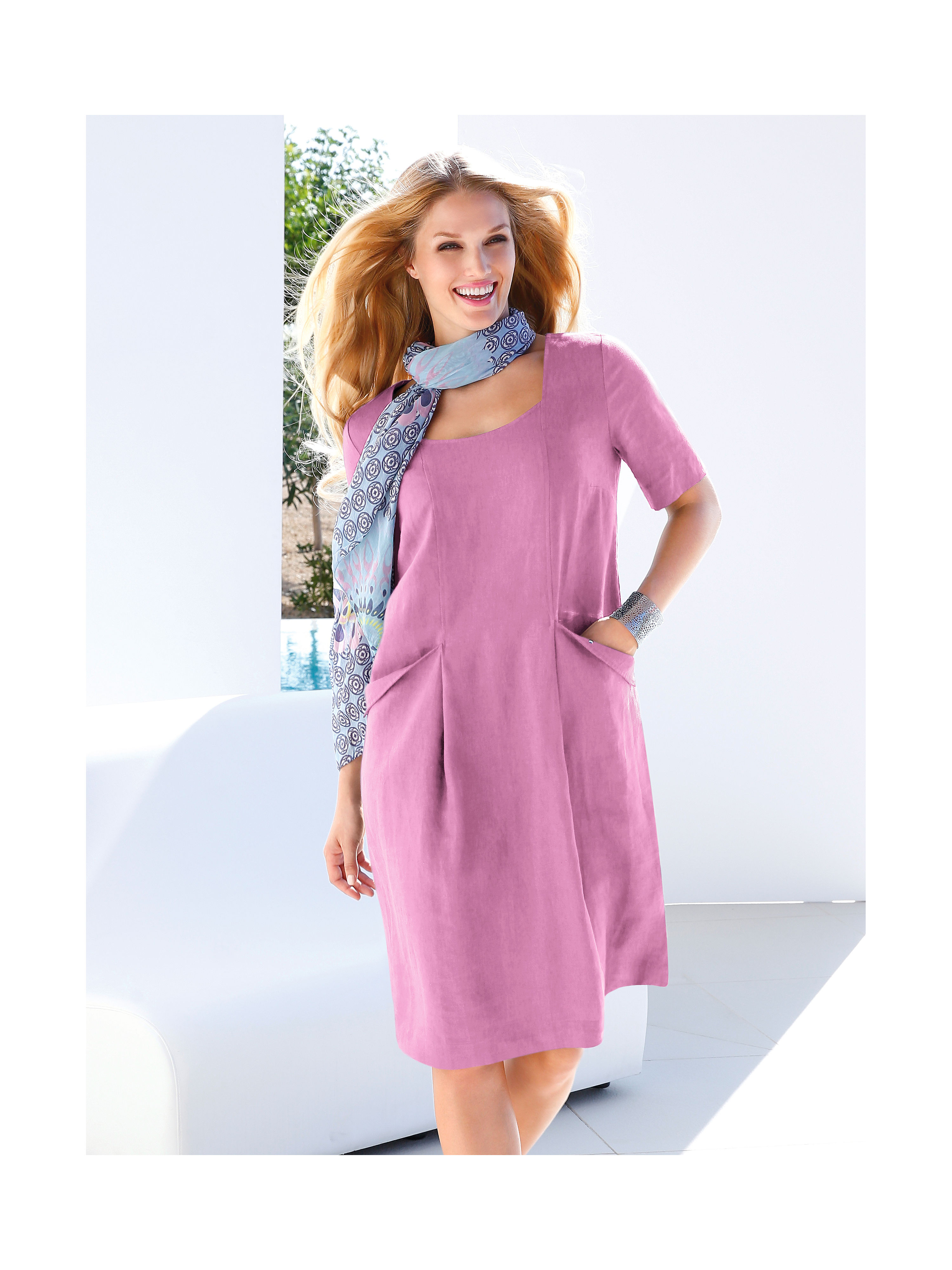 Image of Dress Anna Aura pale pink