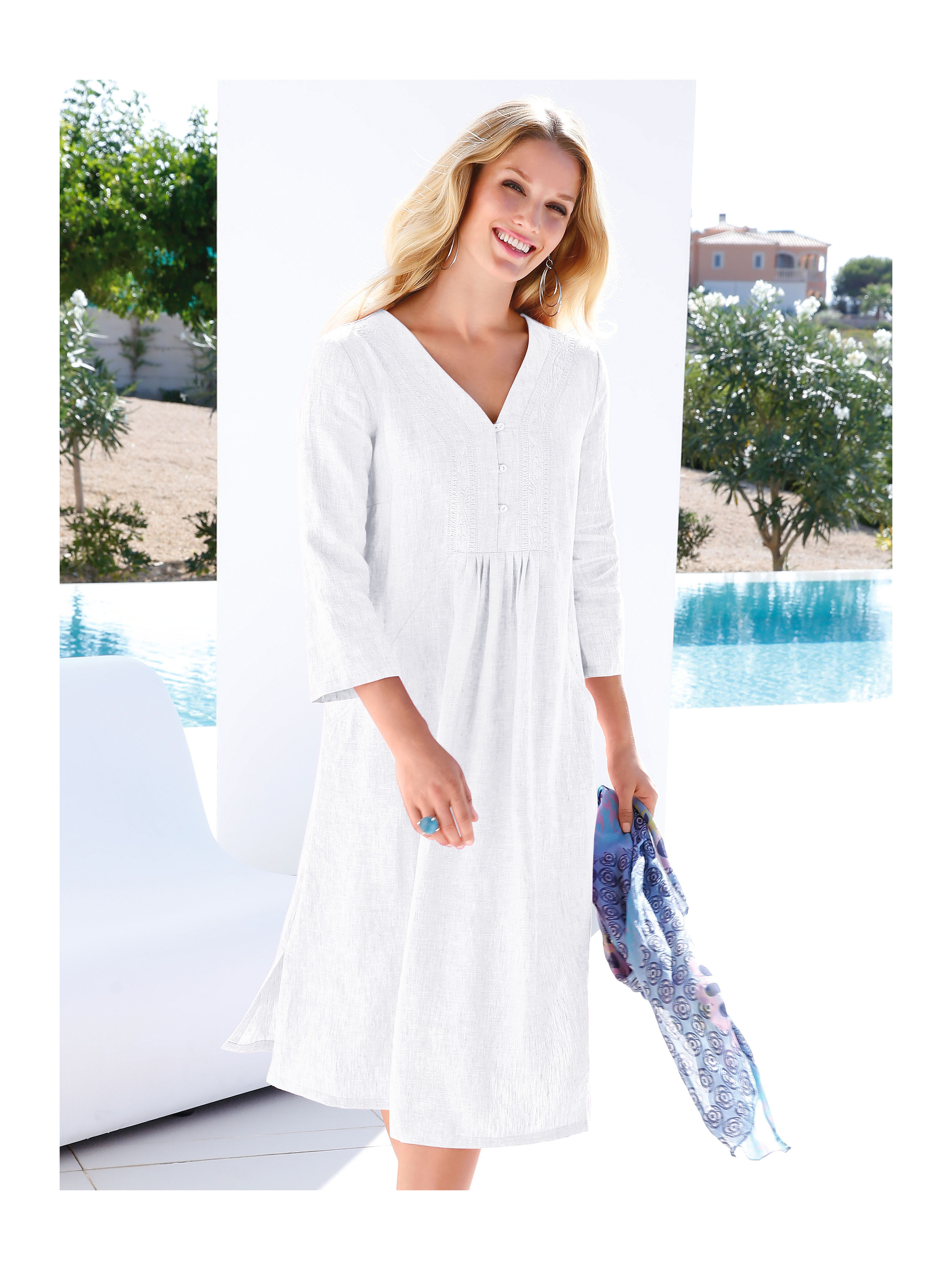 Image of Dress Anna Aura white size: 14