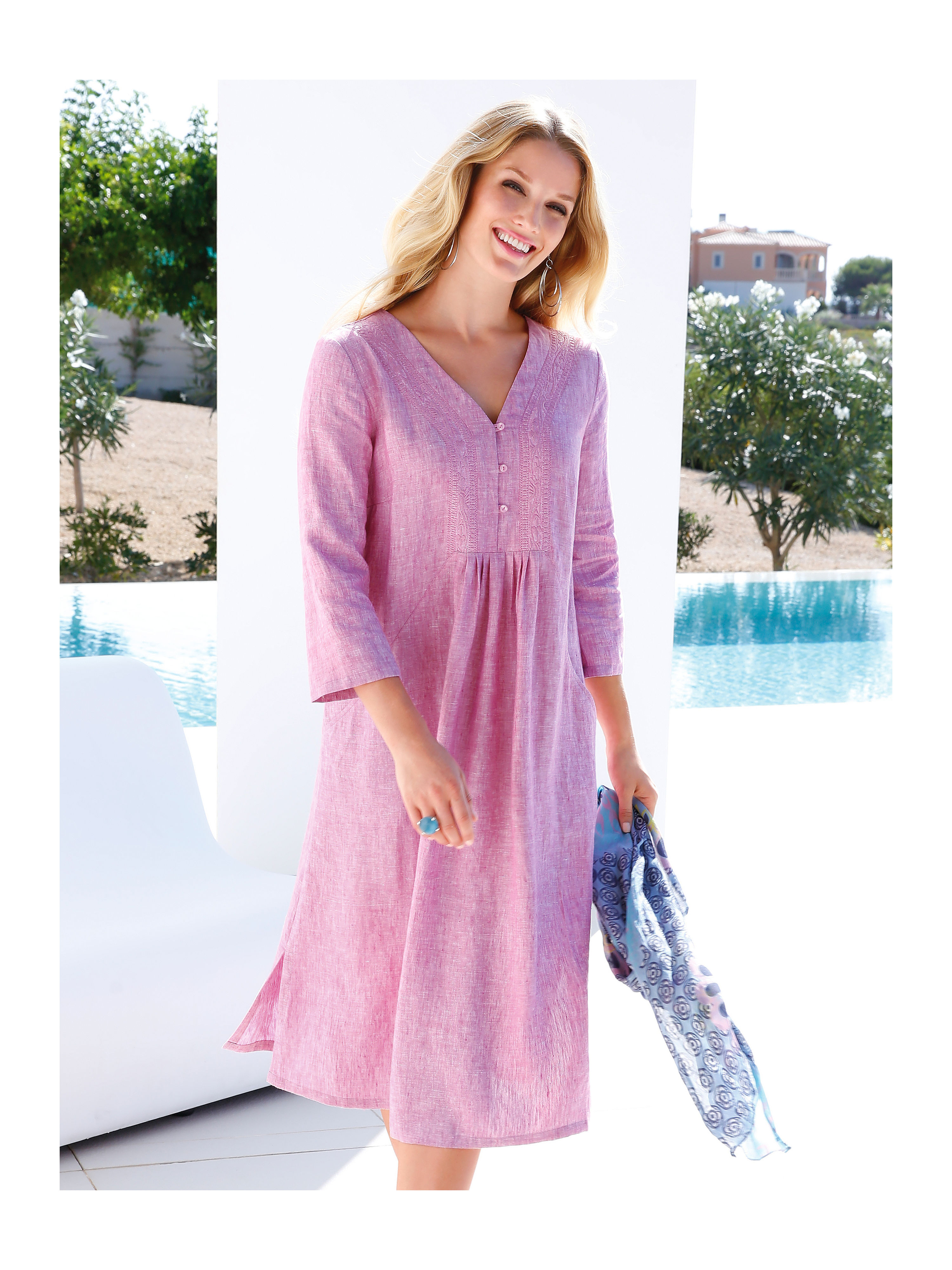 Image of Dress Anna Aura pale pink size: 16