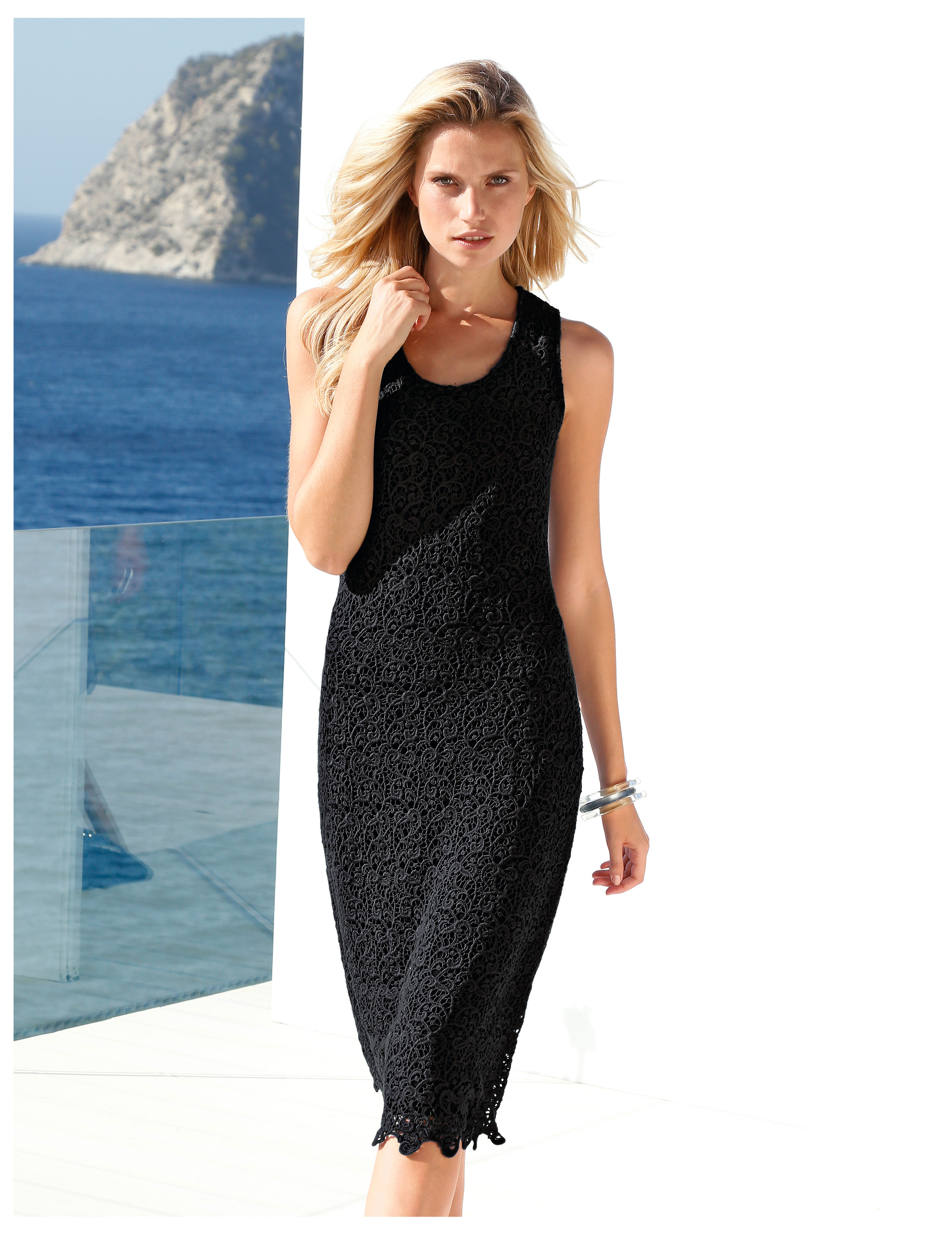 Image of Dress Peter Hahn black size: 10