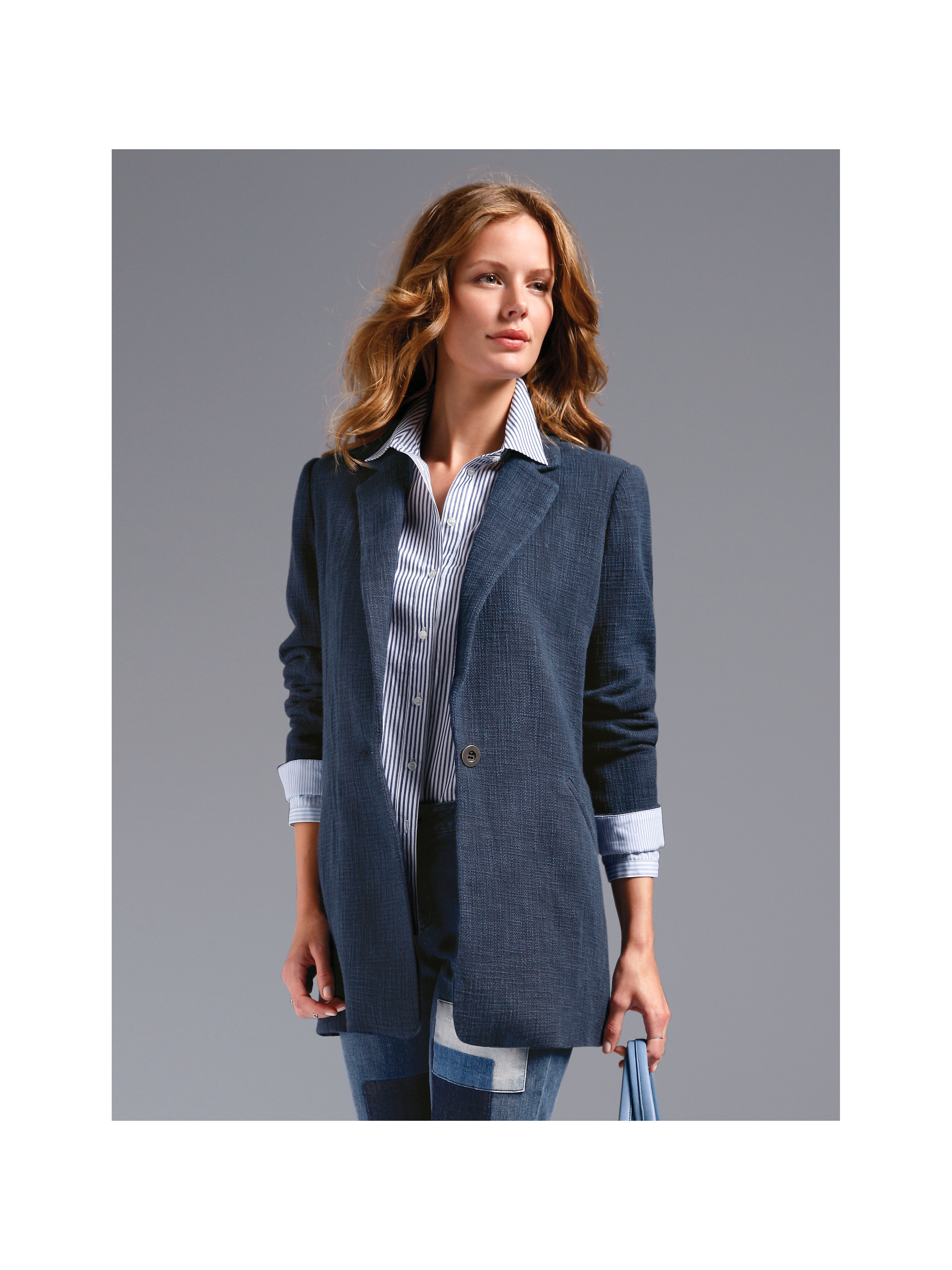 Image of Blazer Looxent blue