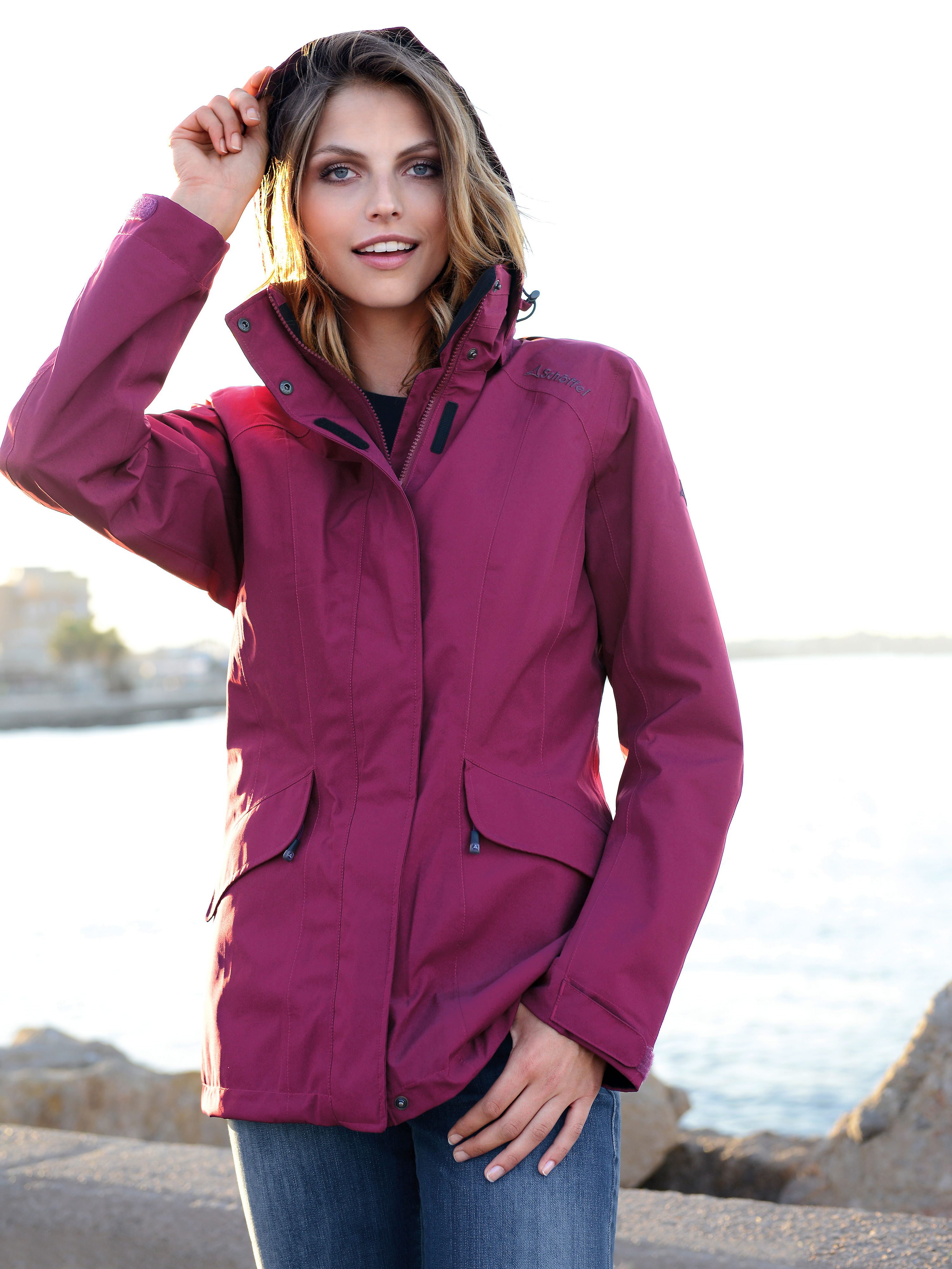 Image of Jacket Schöffel bright pink