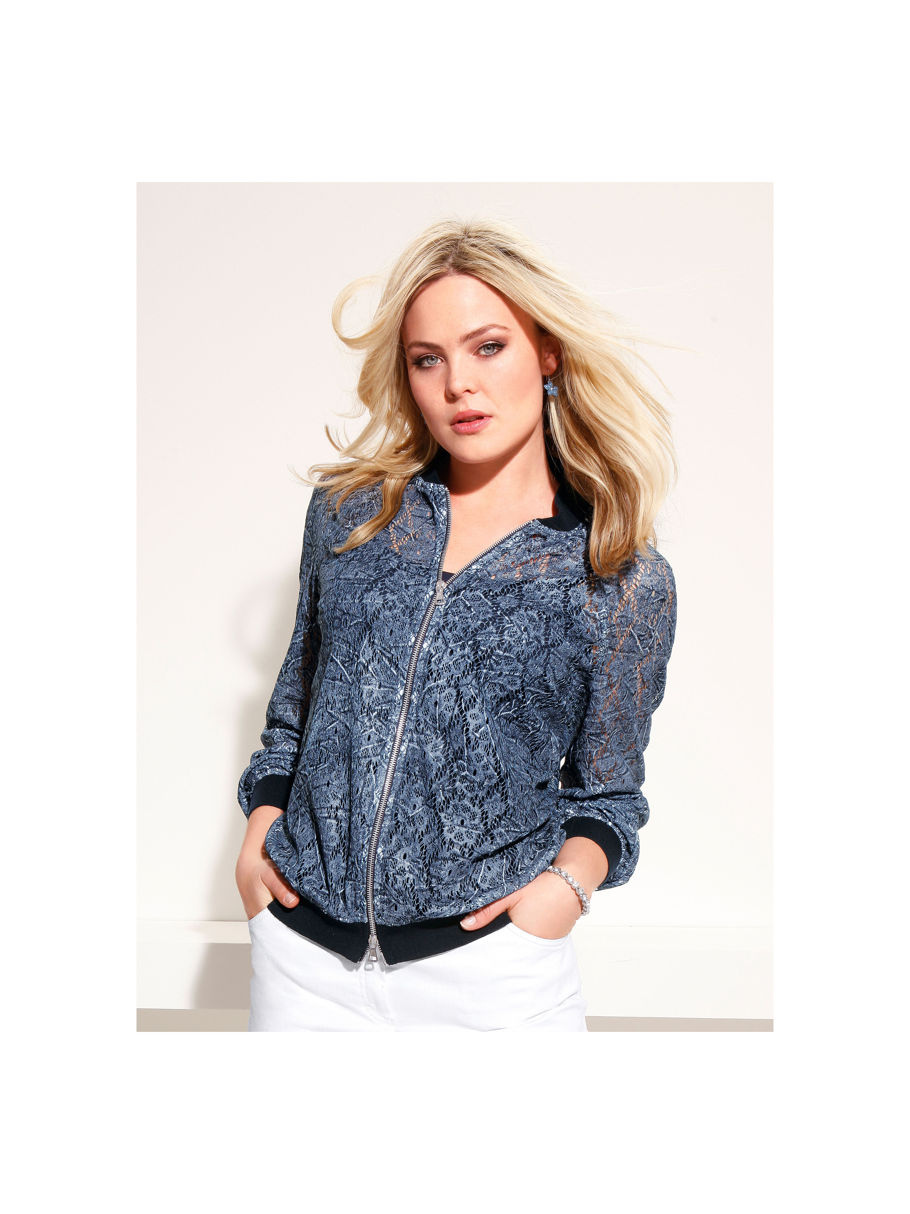 Image of Bomber jacket Anna Aura blue