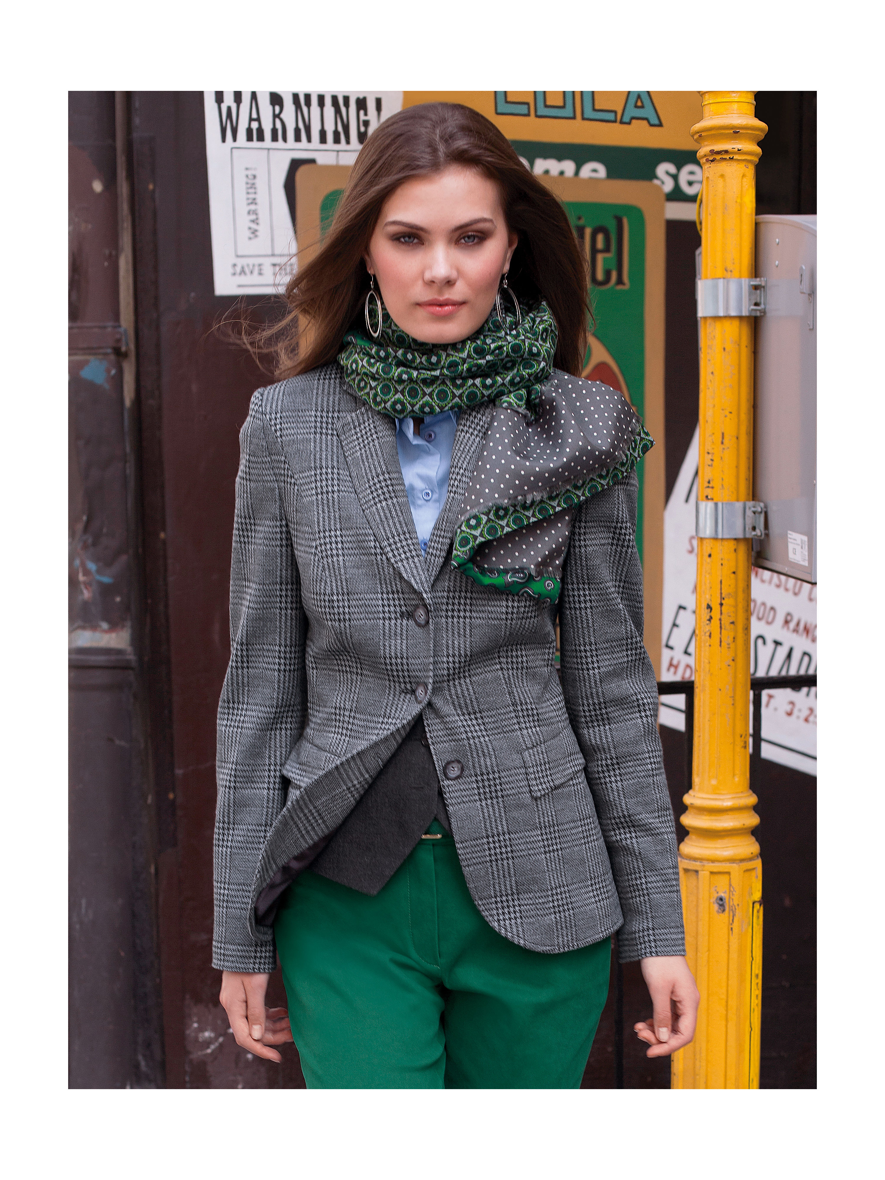 Image of Jersey blazer Uta Raasch grey size: 10
