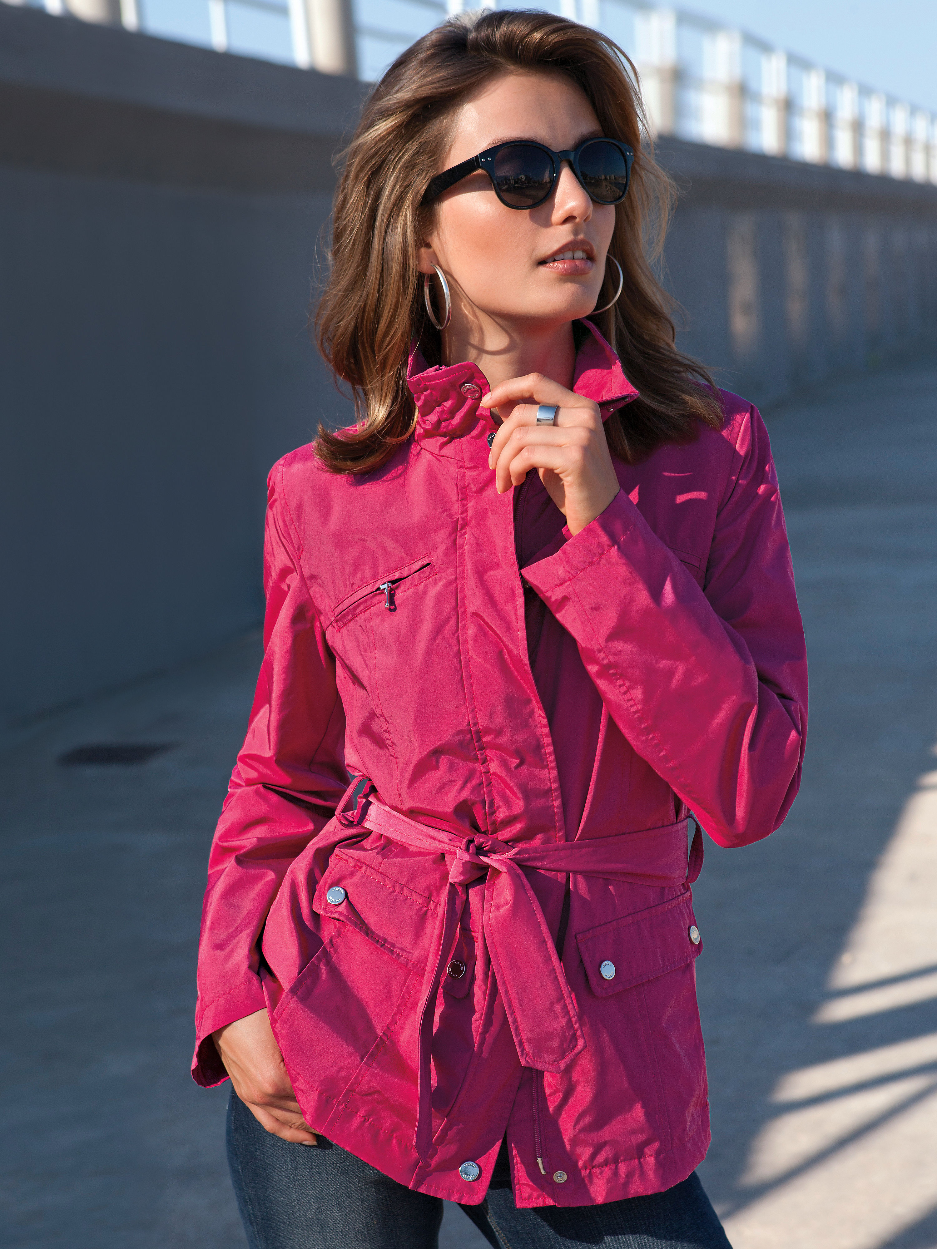 Image of Jacket Geox bright pink