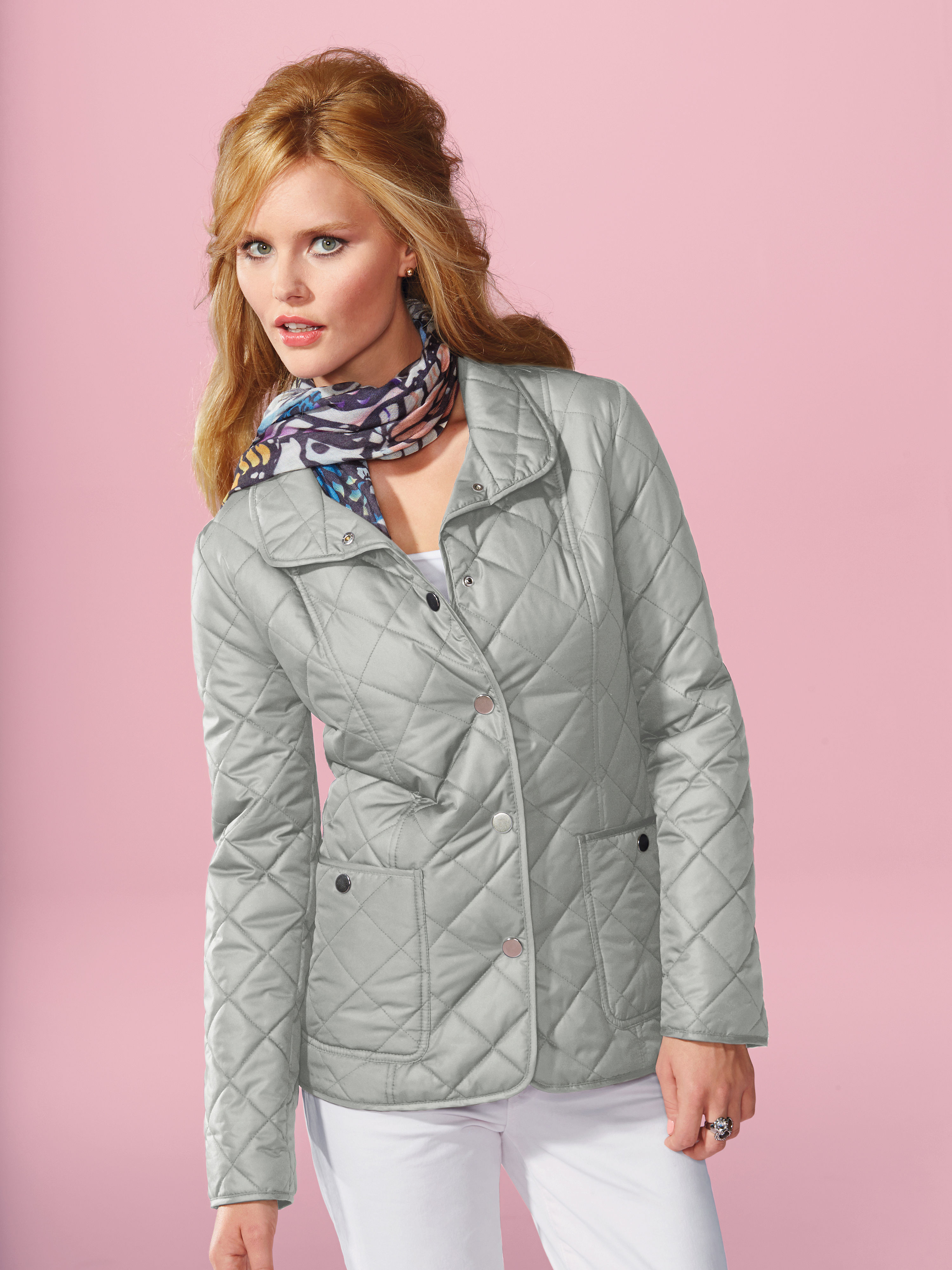 Image of Quilted jacket Peter Hahn beige