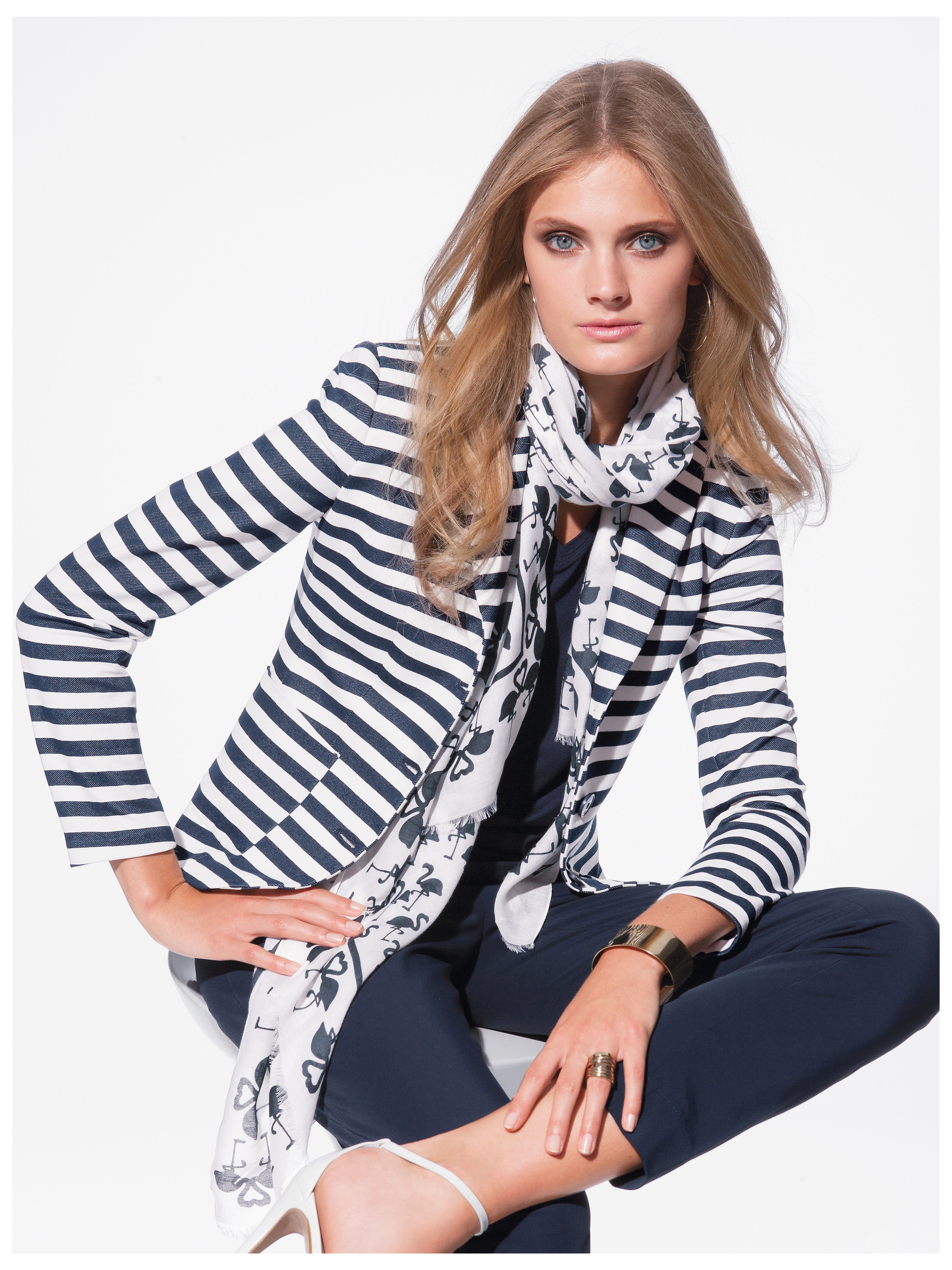 Image of Jersey blazer Riani multicoloured size: 14